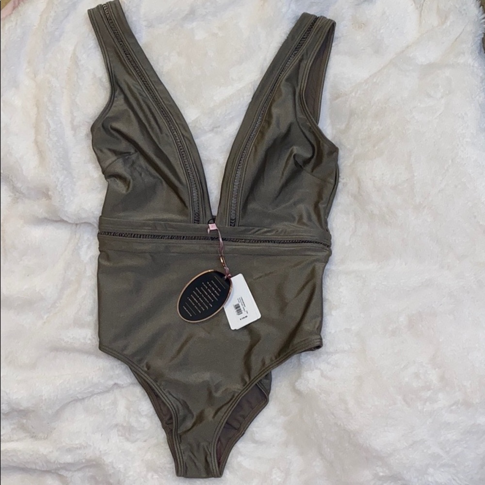 Ted Baker Deep V Swimsuit